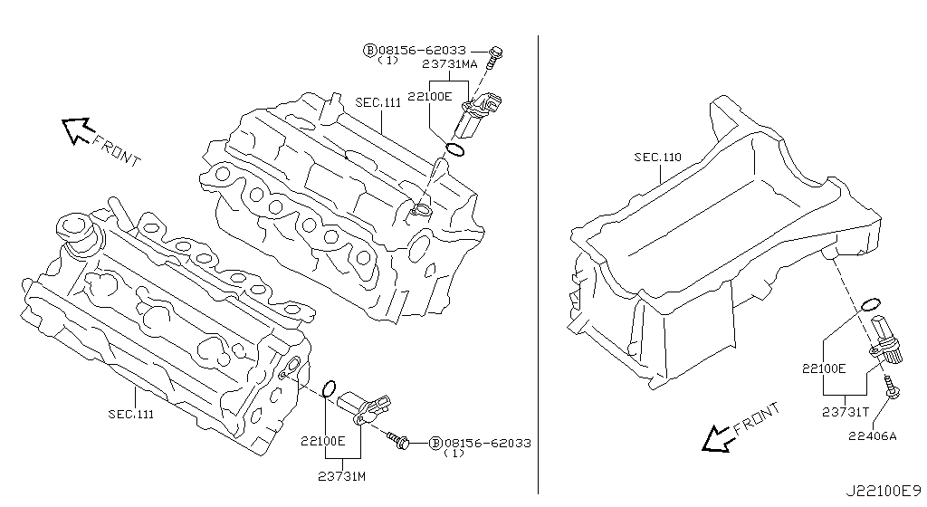 Distributor Ignition Timing Sensor