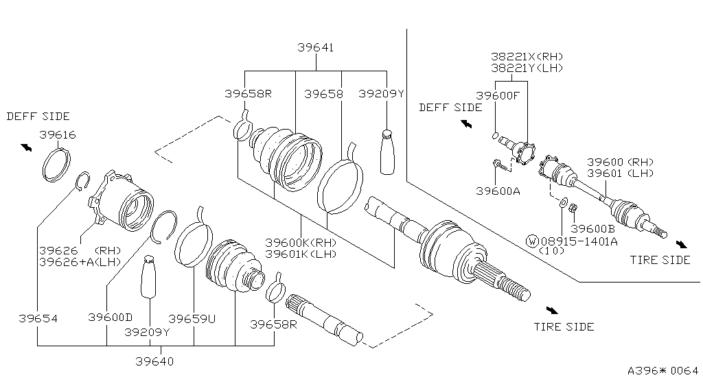 Rear Drive Shaft