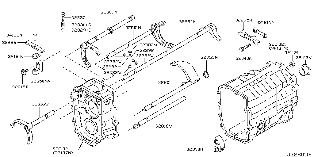 Transmission shift control