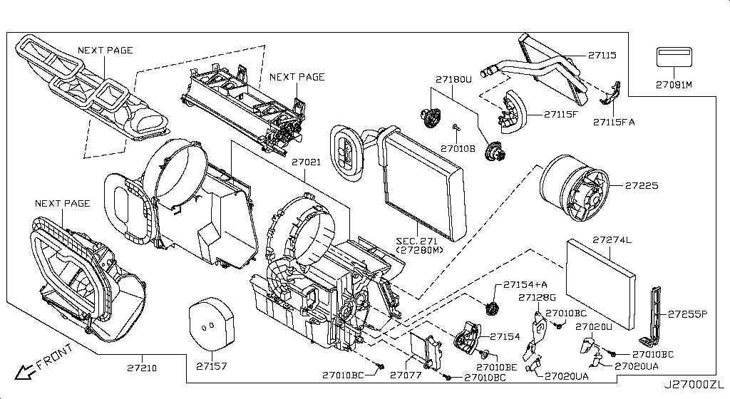 Heater Blower Unit