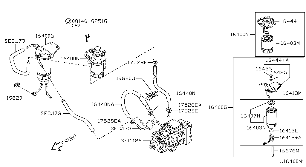 Fuel Strainer & Fuel Hose