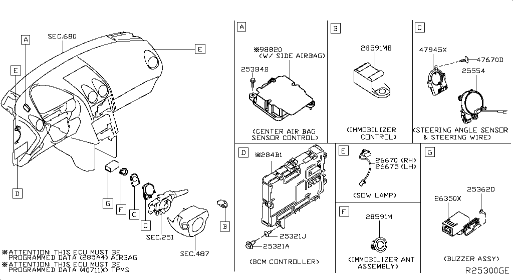 えりあページ 28590-4BA0A Ant Assy-Immobi Nissan | YoshiParts