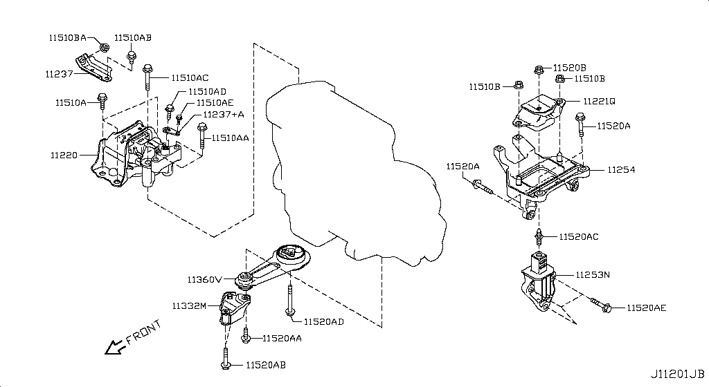 Engine & Transmission Mounting