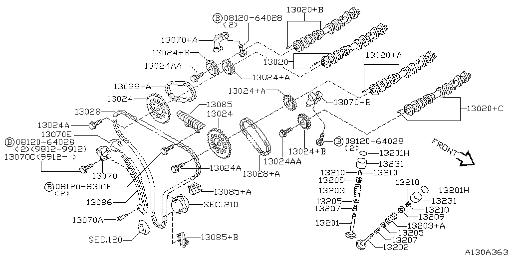 Camshaft & Valve Mechanism