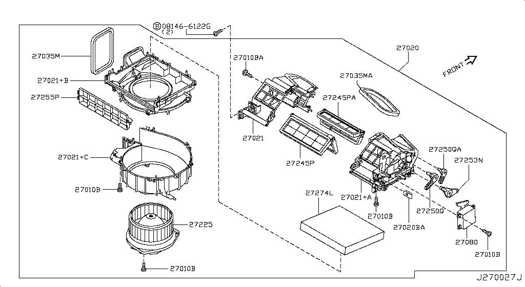 Heater Blower Unit