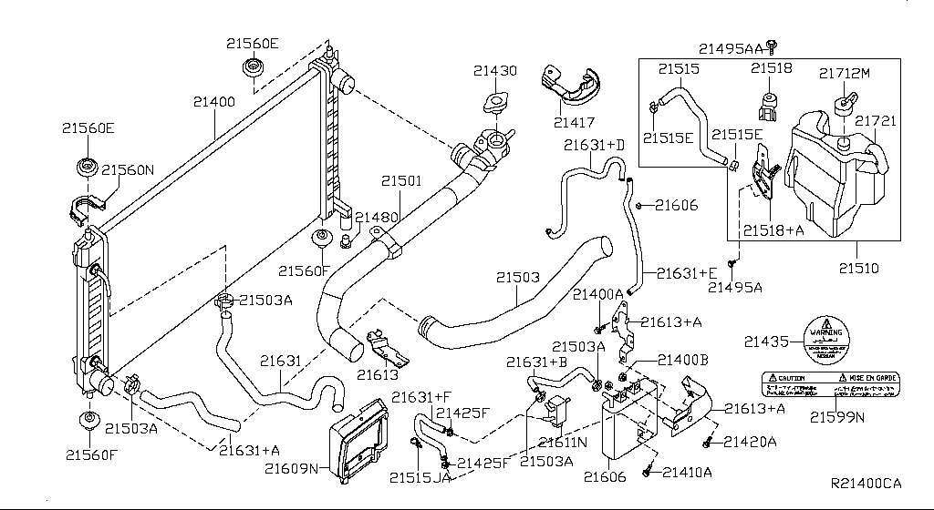 Radiator Shroud Inverter Cooling