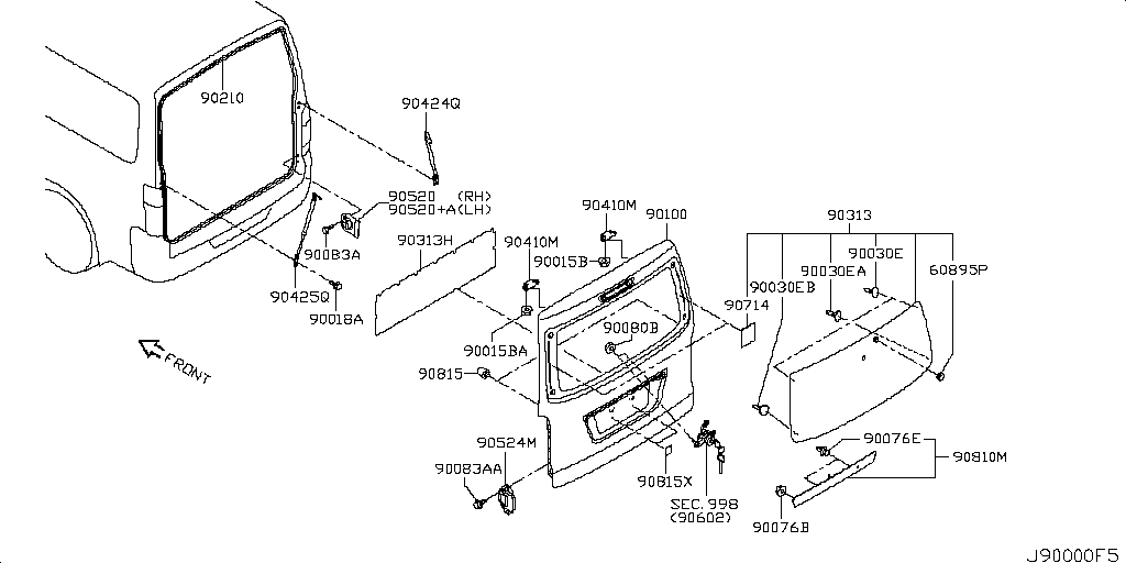 Bathtub Door Panel Fitting