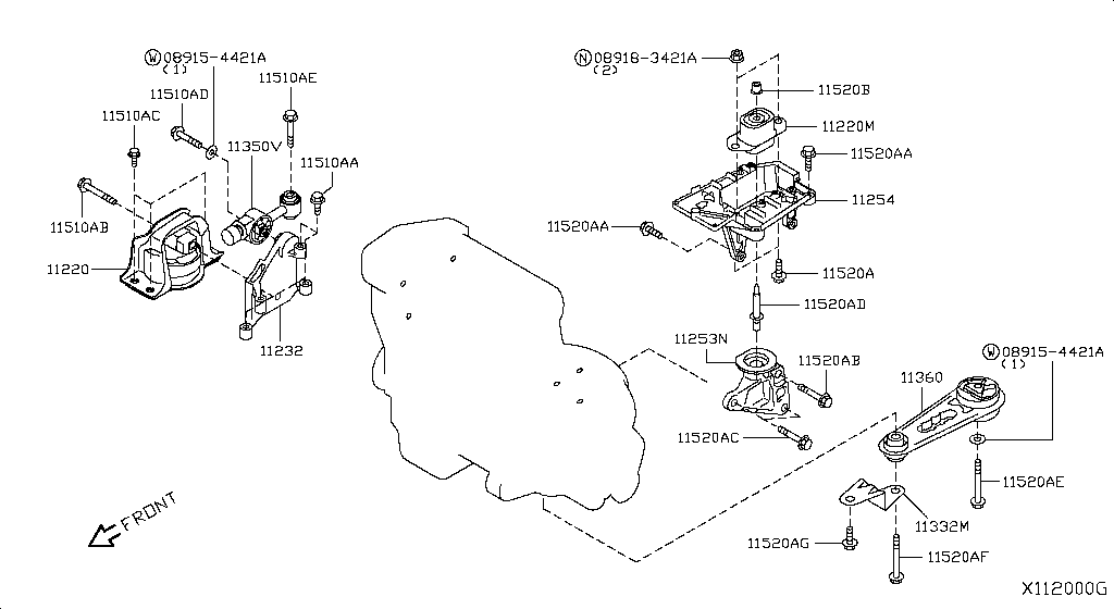 Engine & Transmission Mounting