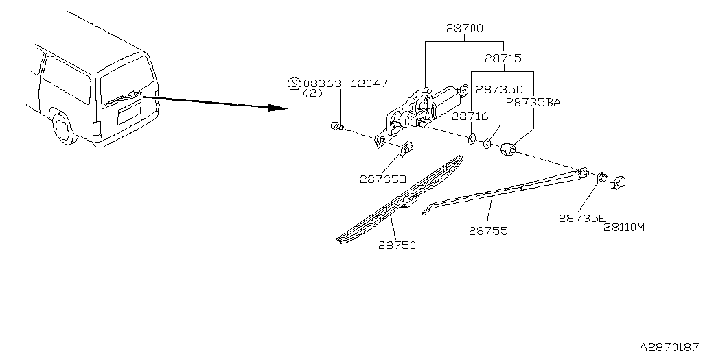 Rear Wind Wiper
