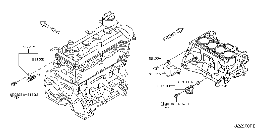 Distributor Ignition Timing Sensor