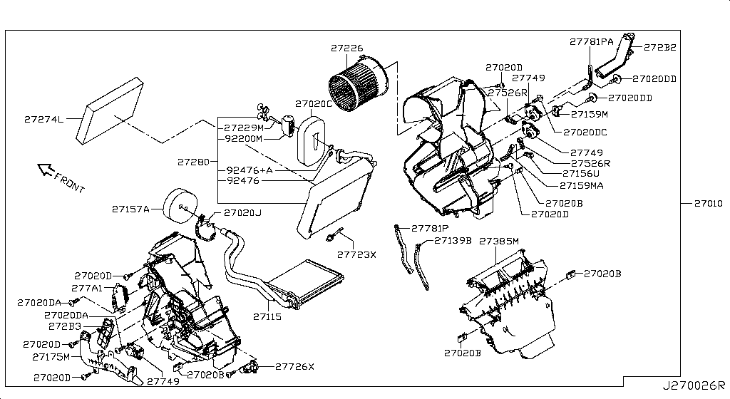 Heater Blower Unit