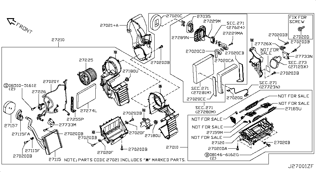 Heater Blower Unit