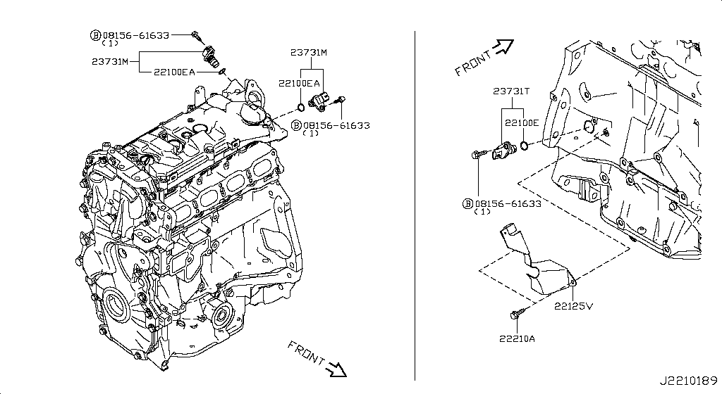 Distributor Ignition Timing Sensor