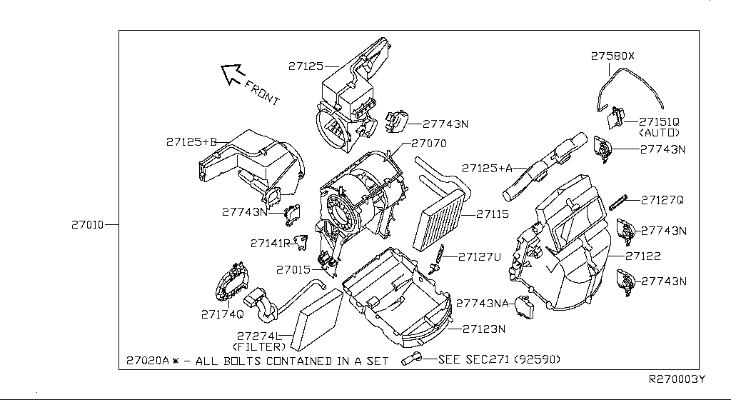Heater Blower Unit