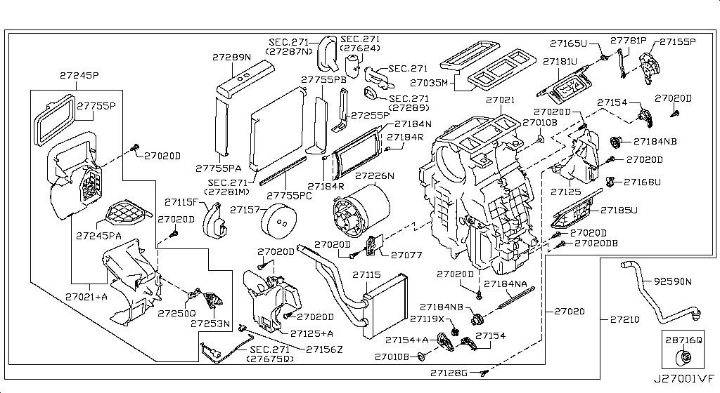 Heater Blower Unit