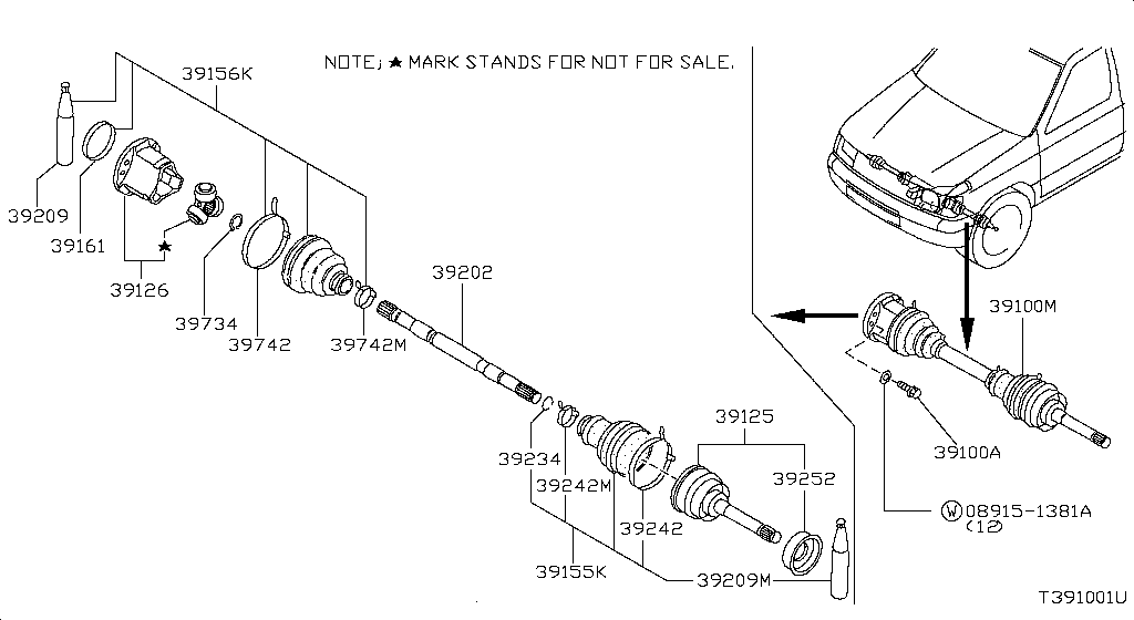 Front Drive Shaft