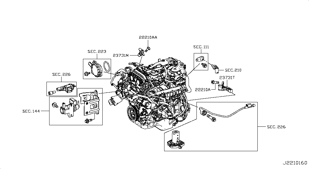 Distributor Ignition Timing Sensor