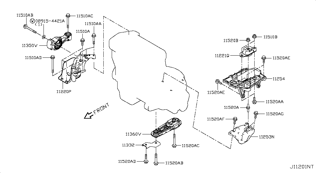 Engine & Transmission Mounting
