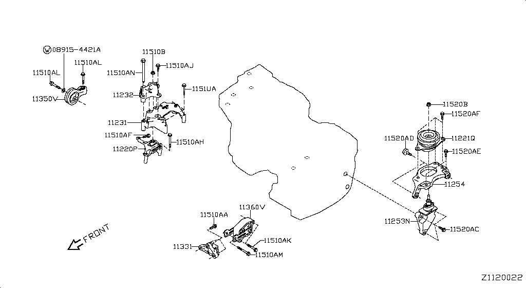 Engine & Transmission Mounting