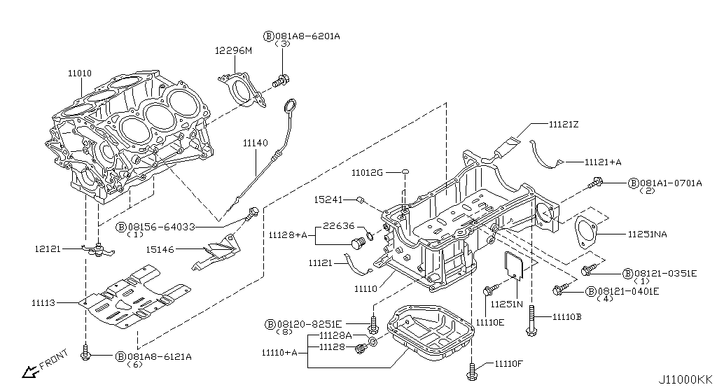 Cylinder Block & Oil Pan