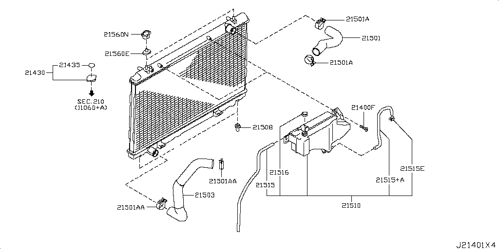 Radiator, Shroud & Inverter Cooling
