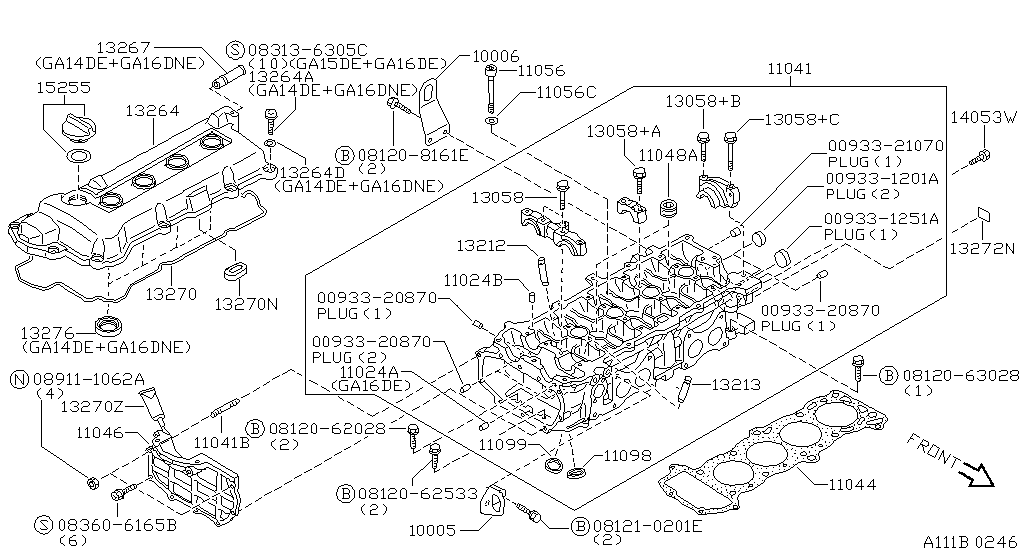 Cylinder Head & Rocker Cover