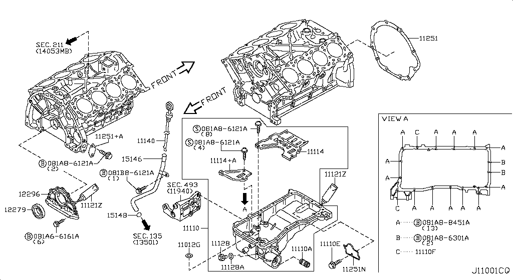 Cylinder Block & Oil Pan