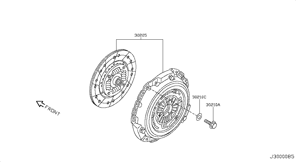 Clutch Cover Disc Release Parts