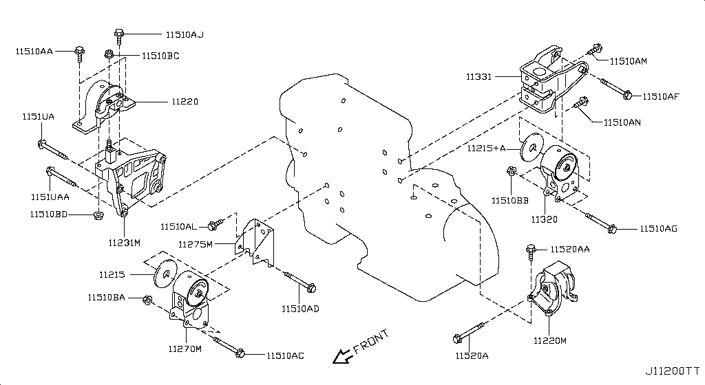 Engine & Transmission Mounting