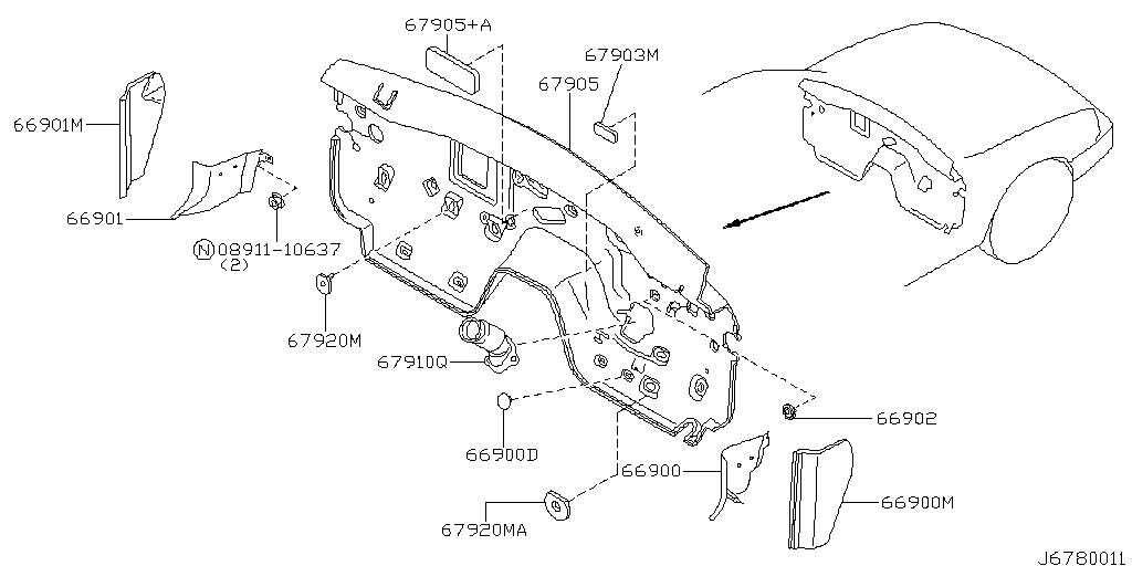 Datsun Trimming & Fitting