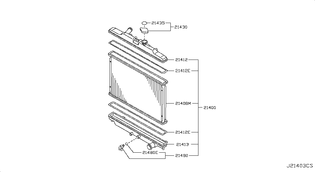 Radiator Shroud Inverter Cooling