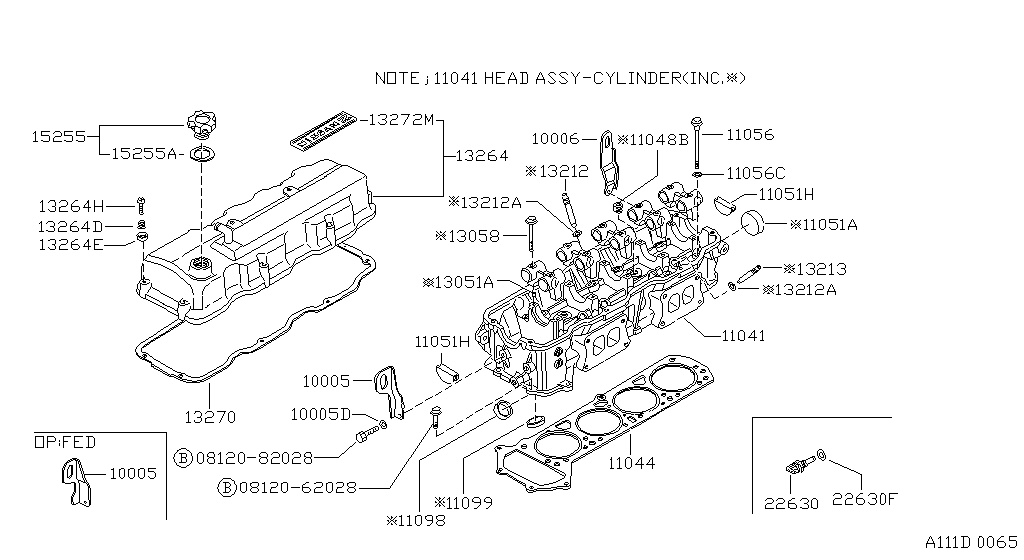 Cylinder Head & Rocker Cover