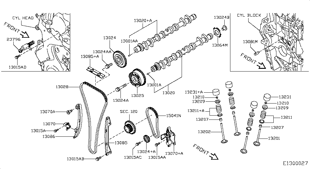 Camshaft & Valve Mechanism