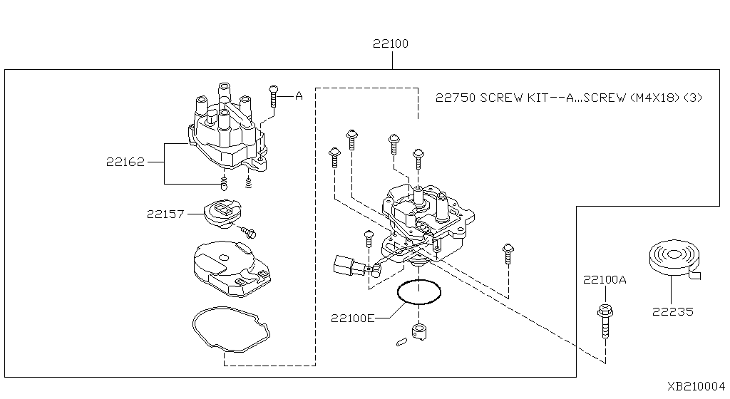 Sensor de sincronización de encendido del distribuidor