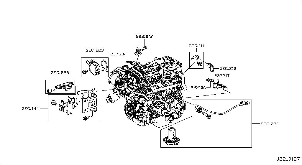 Distributor Ignition Timing Sensor