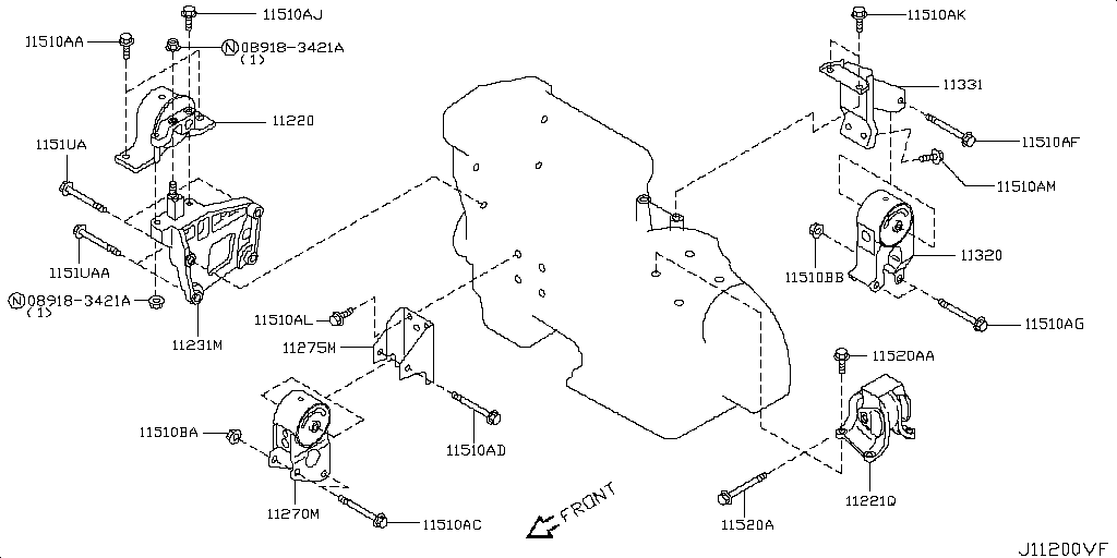 Engine & Transmission Mounting