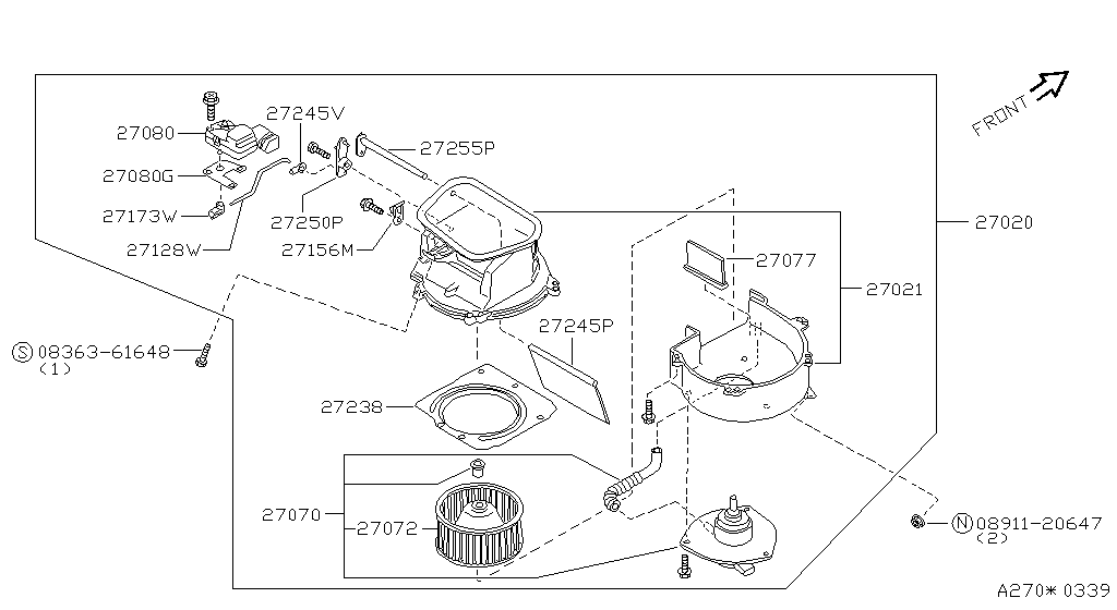 Heater Blower Unit