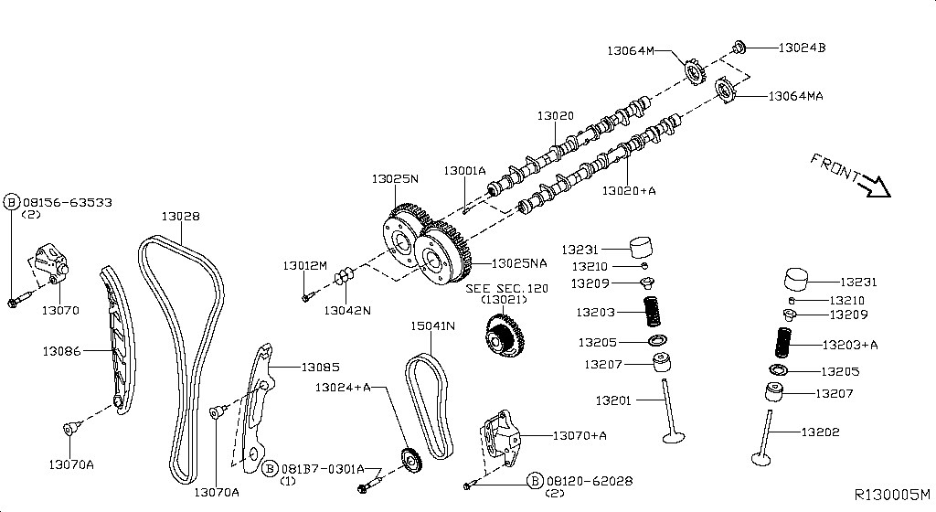 Camshaft & Valve Mechanism