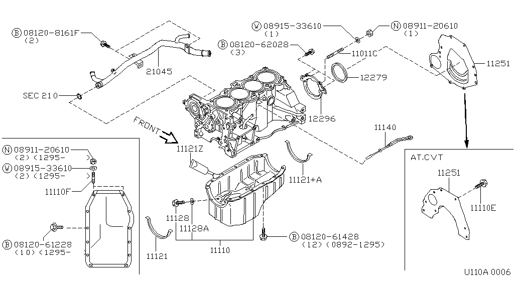 Cylinder Block & Oil Pan
