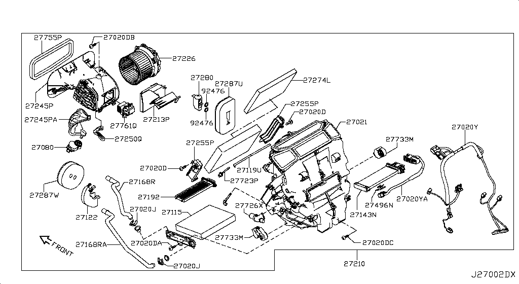 Heater Blower Unit