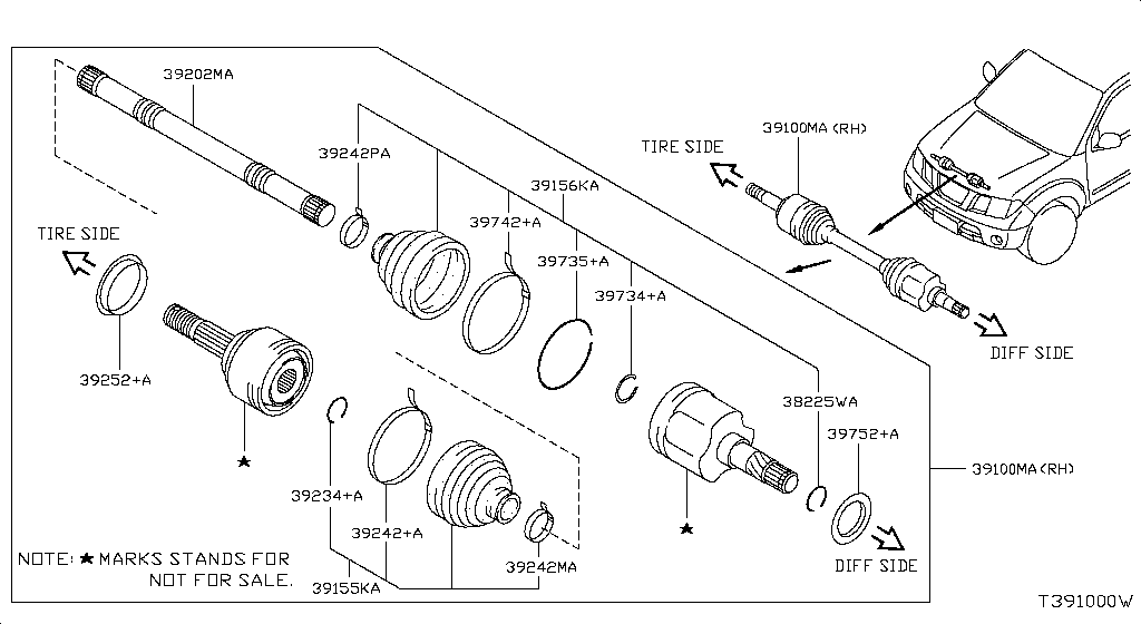 Front Drive Shaft