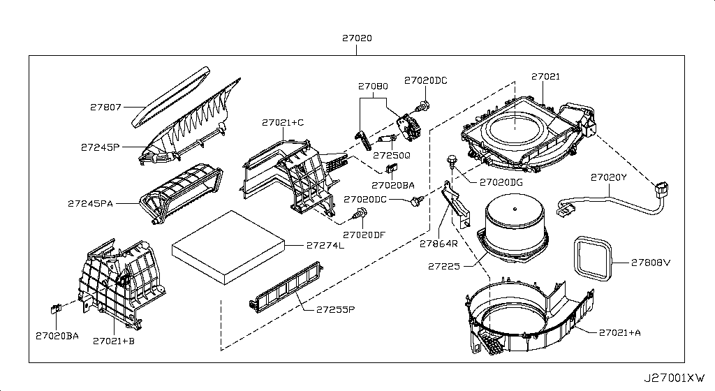 Heater Blower Unit