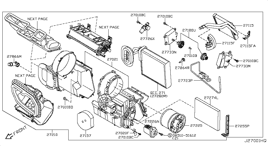 Heater Blower Unit