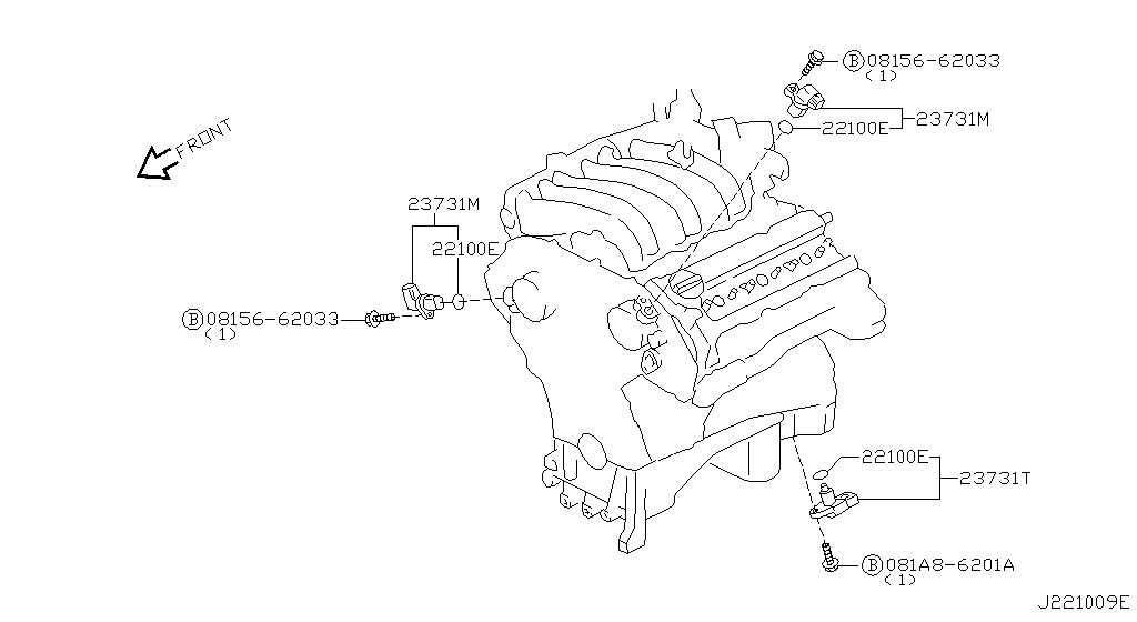 Distributor Ignition Timing Sensor