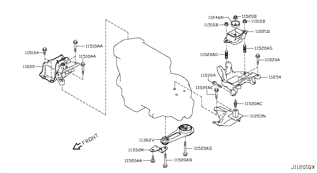 Engine & Transmission Mounting