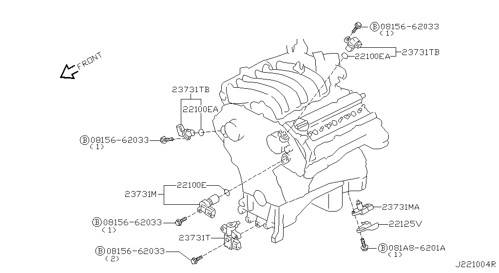 Distributor Ignition Timing Sensor