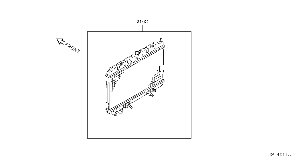 Radiator Shroud Inverter Cooling