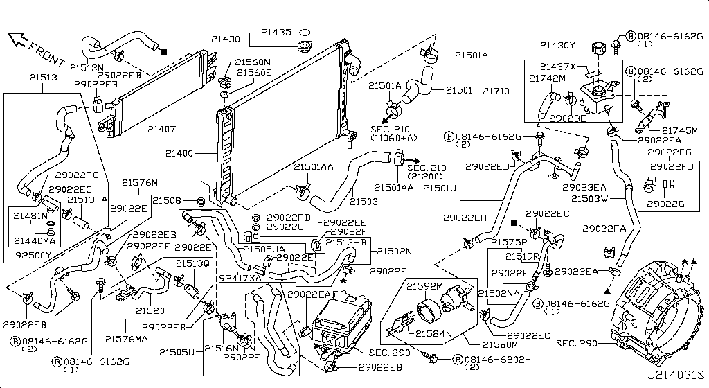 Radiator Shroud Inverter Cooling