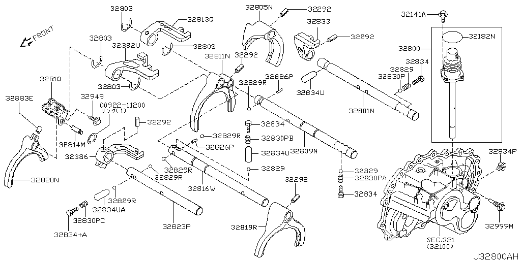 Transmission shift control