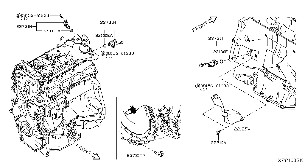 Distributor Ignition Timing Sensor